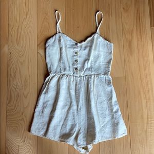 Cream Romper